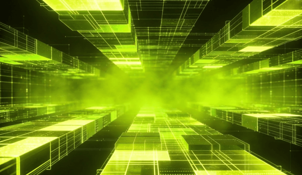 Illustration symbolizing Abnormal as the most innovative company in cybersecurity, with industry-leading R&D.